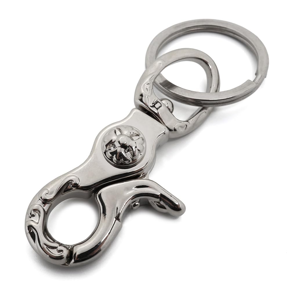 Amazon.co.jp: silver KYASYA: キーチェーン、キーリング